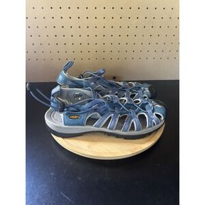 Keen Whisper Sandals Womens 10 Blue Teal Gray Outdoor Water Hiking Shoes